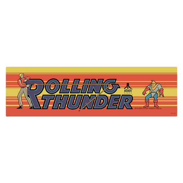 Car & Motorbike Stickers: Rolling Thunder