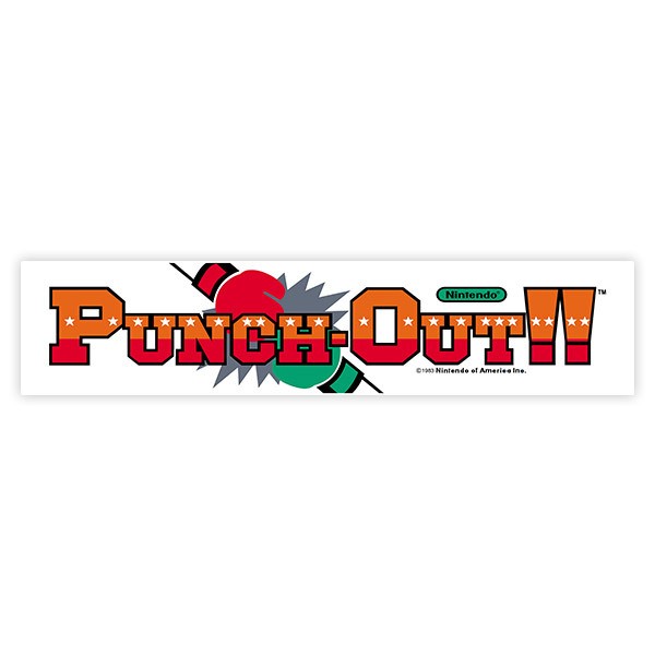 Car & Motorbike Stickers: Punch-Out!!