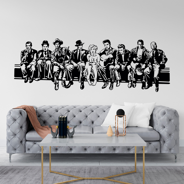 Wall Stickers: Hollywood Lunch  0