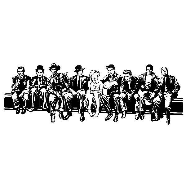 Wall Stickers: Hollywood Lunch 