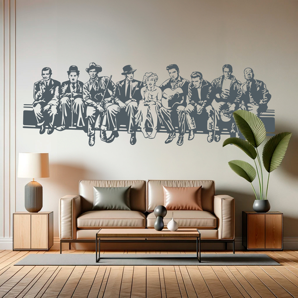 Wall Stickers: Hollywood Lunch 