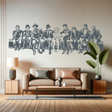 Wall Stickers: Hollywood Lunch  2