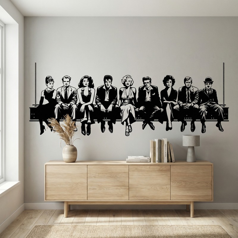 Wall Stickers: Hollywood Lunch 2024