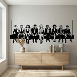 Wall Stickers: Hollywood Lunch 2024 11