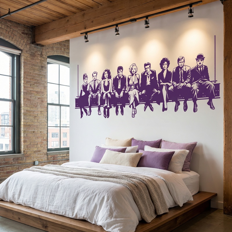 Wall Stickers: Hollywood Lunch 2024