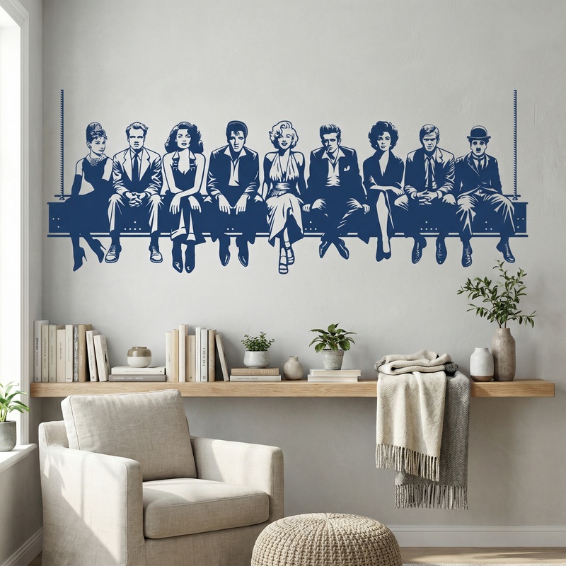 Wall Stickers: Hollywood Lunch 2024