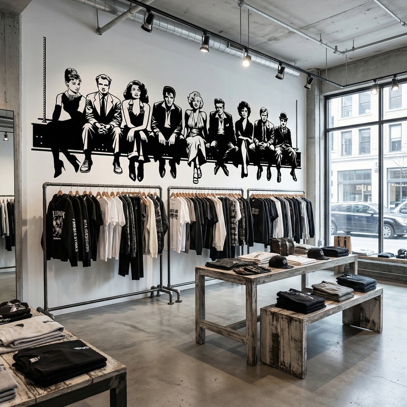 Wall Stickers: Hollywood Lunch 2024