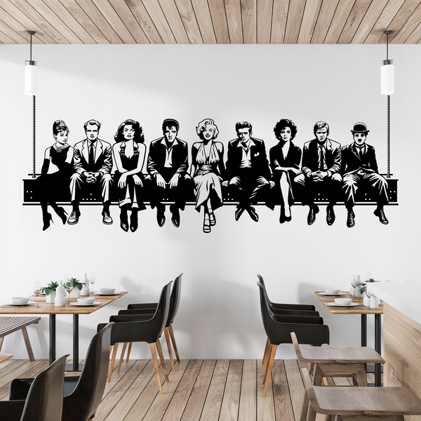 Wall Stickers: Hollywood Lunch 2024