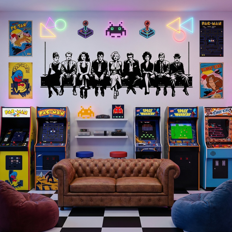 Wall Stickers: Hollywood Lunch 2024