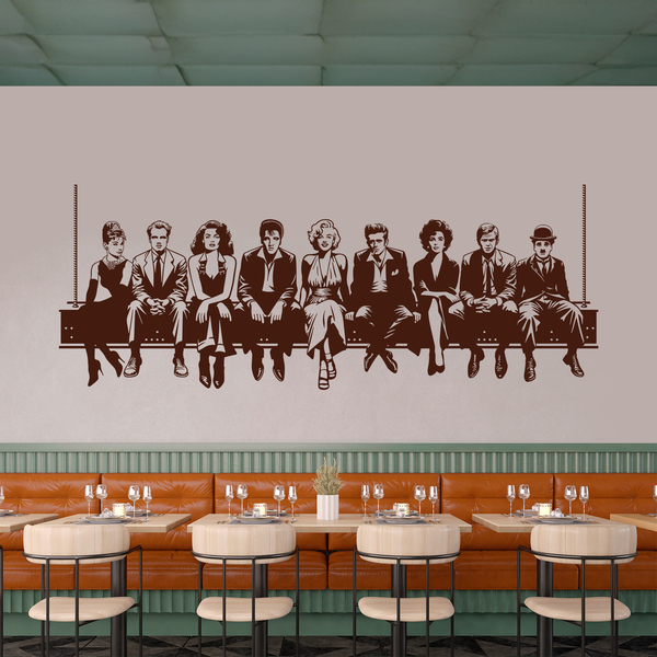 Wall Stickers: Hollywood Lunch 2024