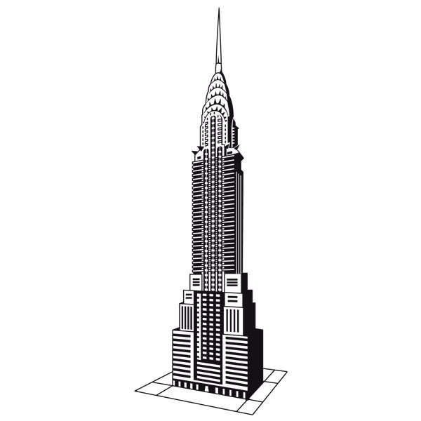 Wall Stickers: Chrysler Building