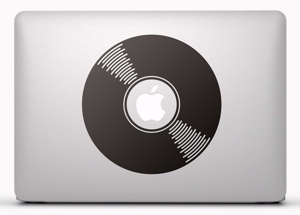 Car & Motorbike Stickers: Vinyl record