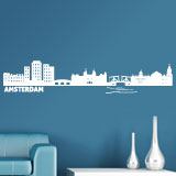 Wall Stickers: Skyline Amsterdam 2