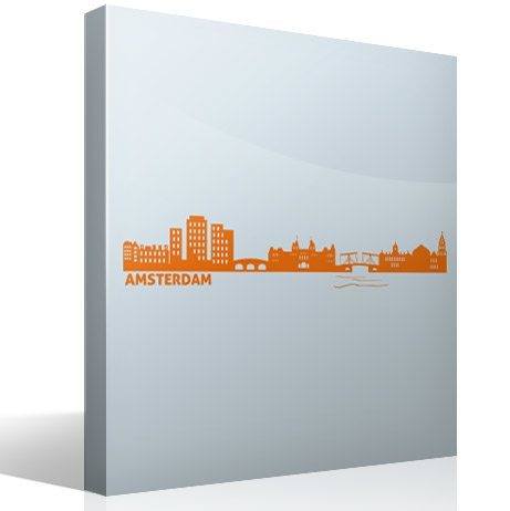 Wall Stickers: Skyline Amsterdam