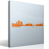 Wall Stickers: Skyline Amsterdam 3