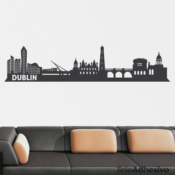 Wall Stickers: Dublin Skyline