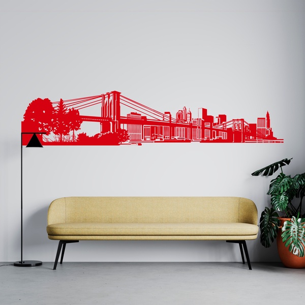 Wall Stickers: New York Skyline