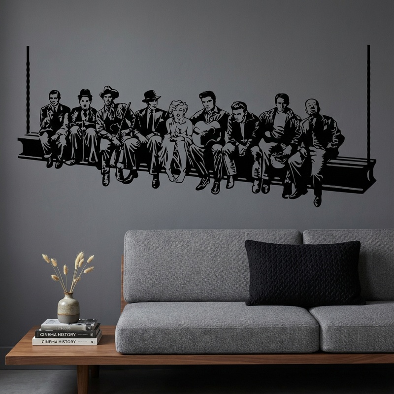 Wall Stickers: Hollywood on the beam