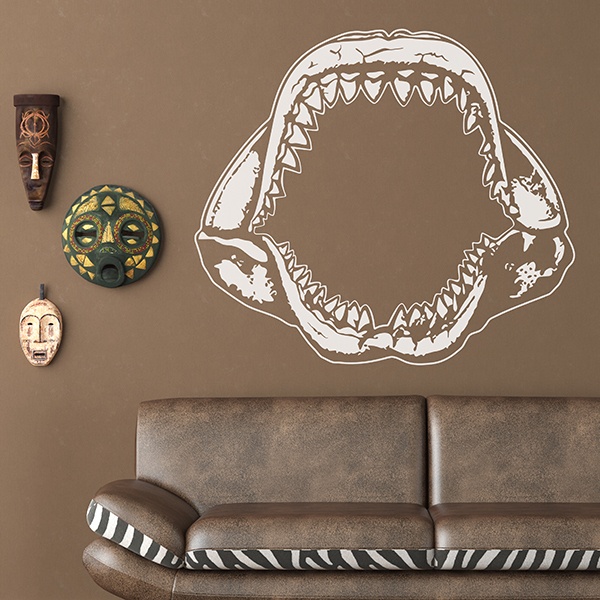 Wall Stickers: Shark Jaws
