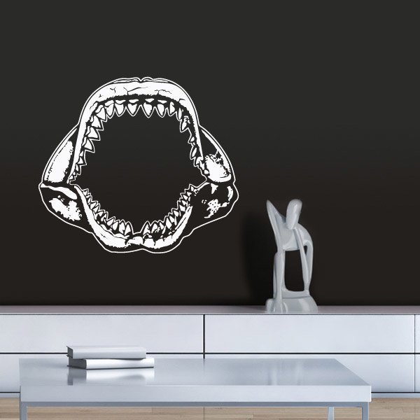 Wall Stickers: Shark Jaws 2