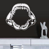 Wall Stickers: Shark Jaws 2 3