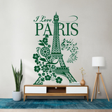 Wall Stickers: I Love Paris 4