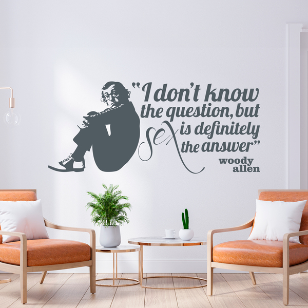 Wall Stickers: Sex is the Answer