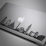 Car & Motorbike Stickers: London Skyline 3