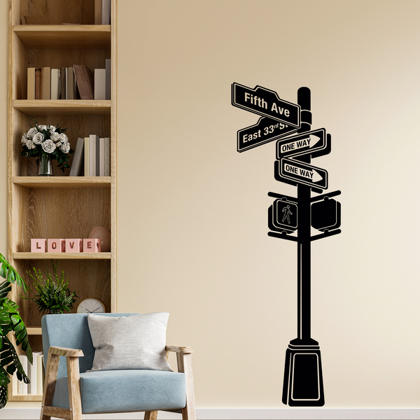 Wall Stickers: New York City Sign