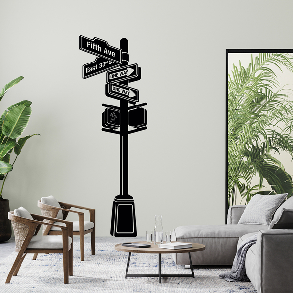 Wall Stickers: New York City Sign