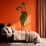 Wall Stickers: Audrey with her cat 19