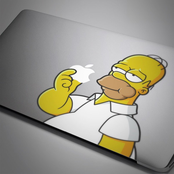 Car & Motorbike Stickers: Homer Simpson