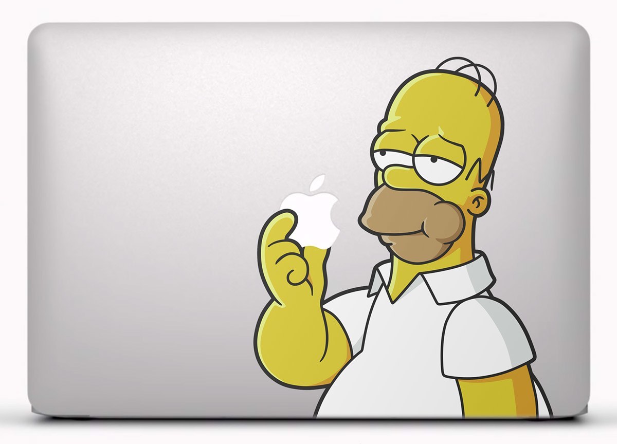 Car & Motorbike Stickers: Homer Simpson