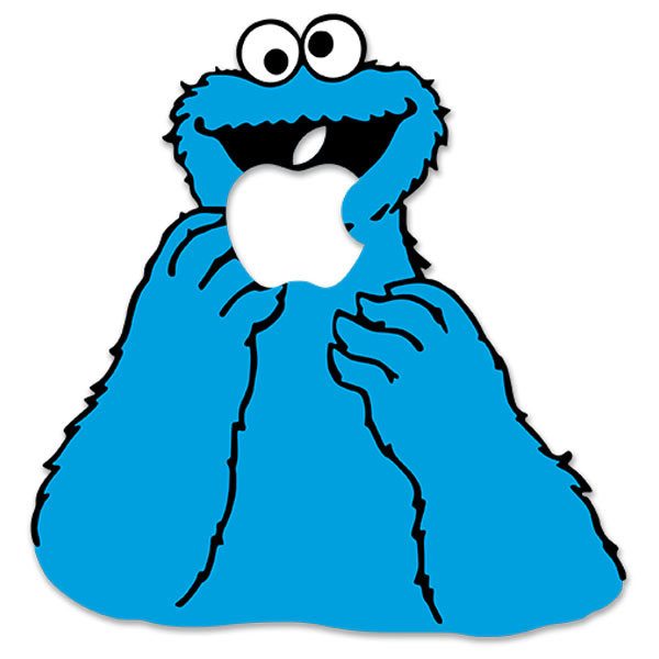 Car & Motorbike Stickers: Cookie Monster