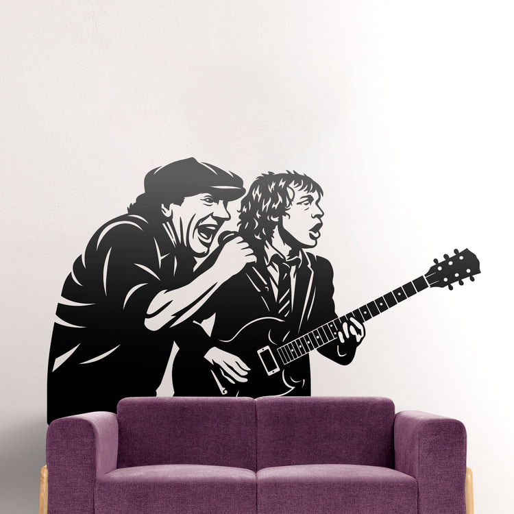Wall Stickers: AC/DC