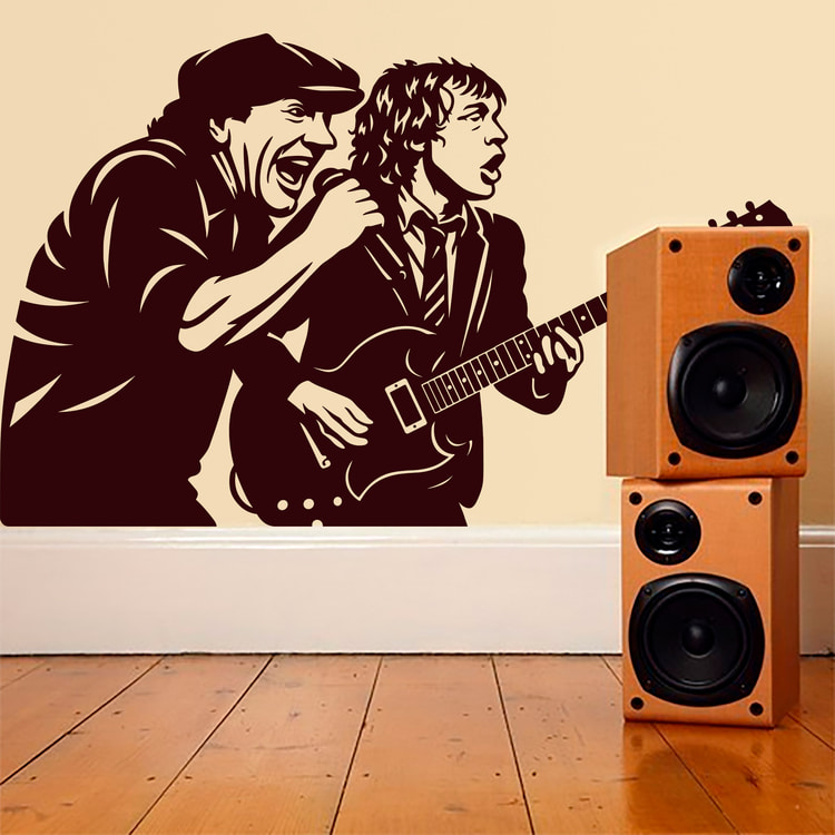 Wall Stickers: AC/DC