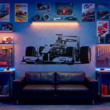 Wall Stickers: Formula 1 13