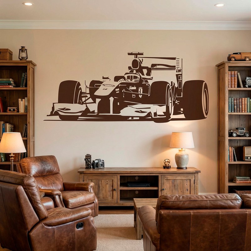 Formula 1 Race Car Wall Decal 18