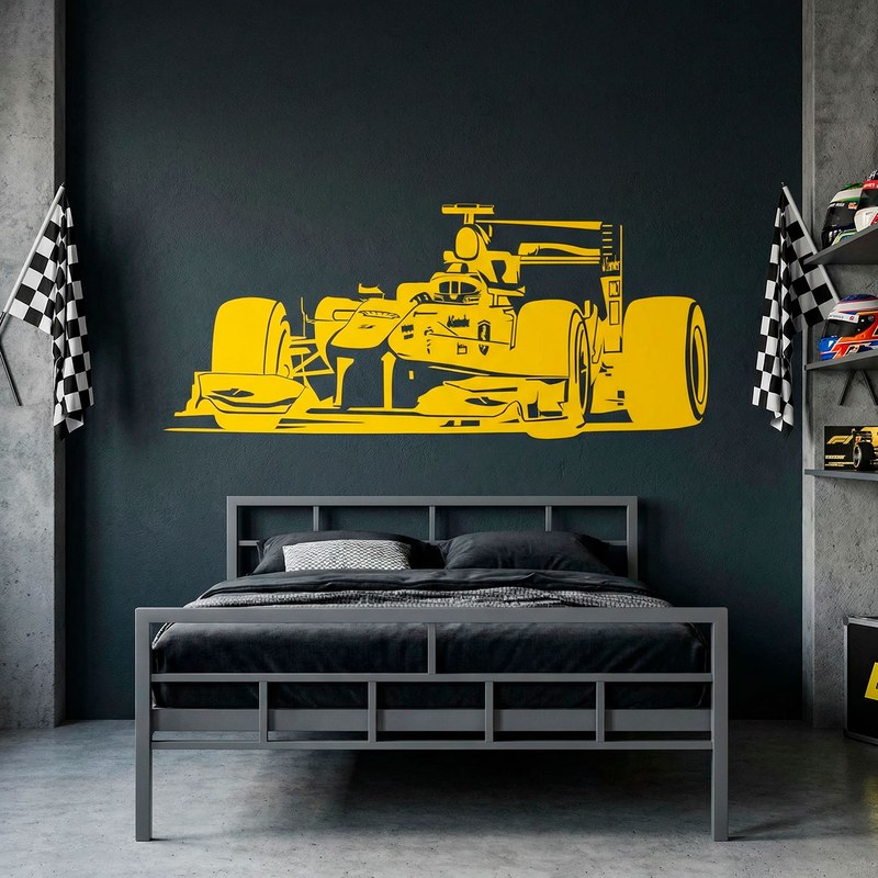 Formula 1 Race Car Wall Decal 9