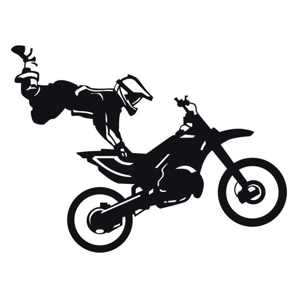 Wall Stickers: Freestyle motocross