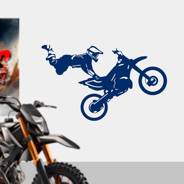 Wall Stickers: Freestyle motocross