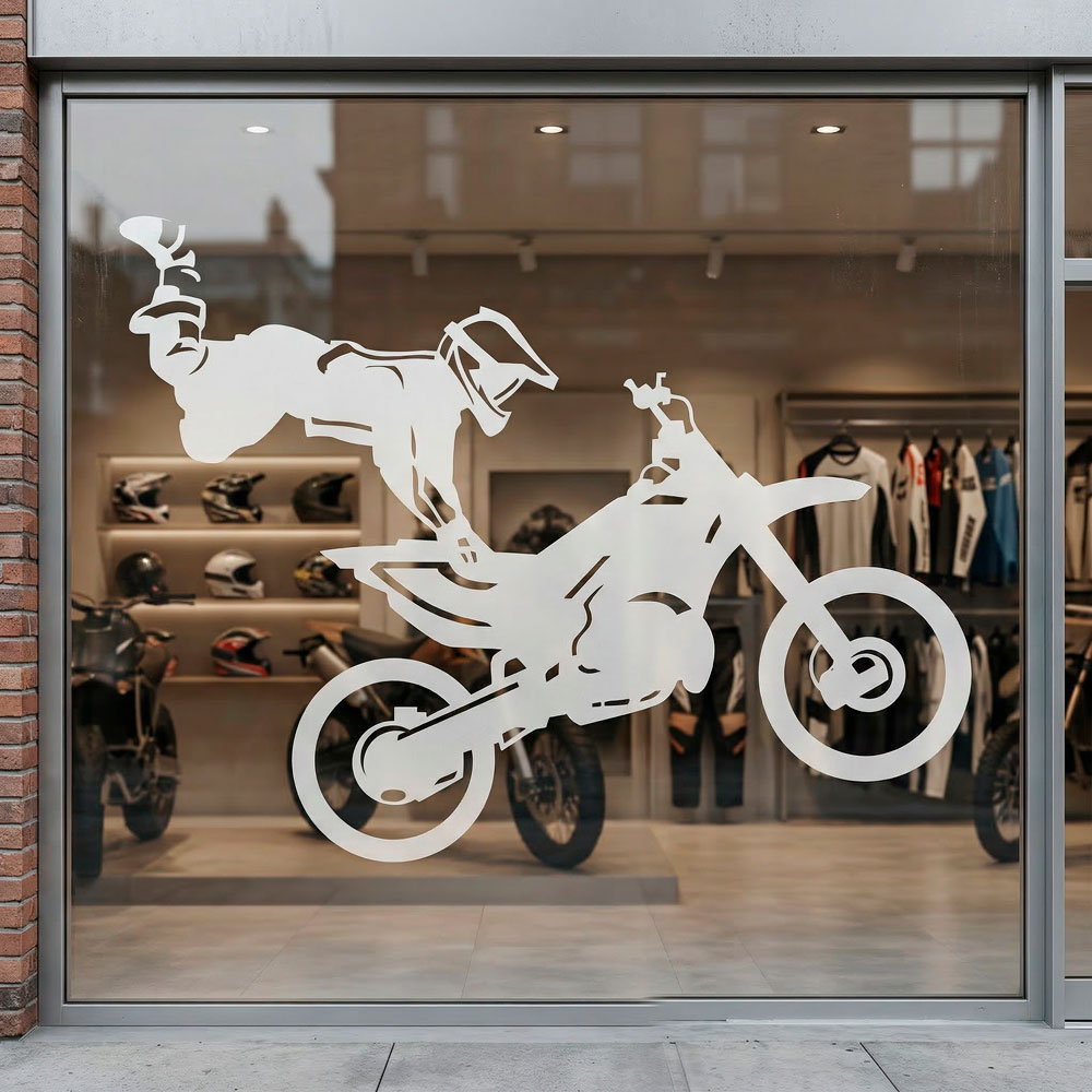 Wall Stickers: Freestyle motocross