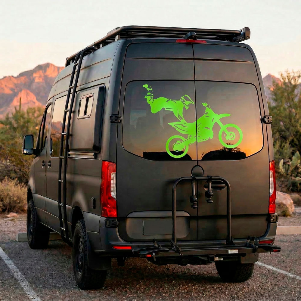 Wall Stickers: Freestyle motocross