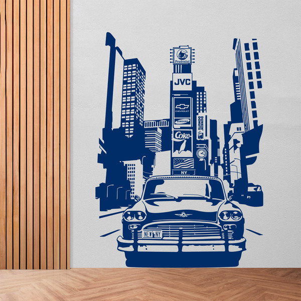 Wall Stickers: New York Taxi