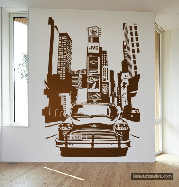 Wall Stickers: New York Taxi