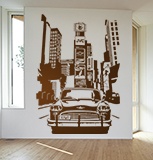 Wall Stickers: New York Taxi 5