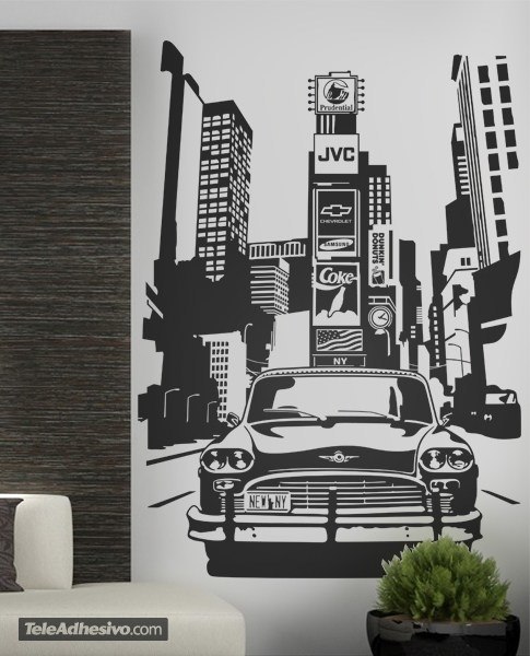 Wall Stickers: New York Taxi