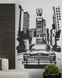 Wall Stickers: New York Taxi 6
