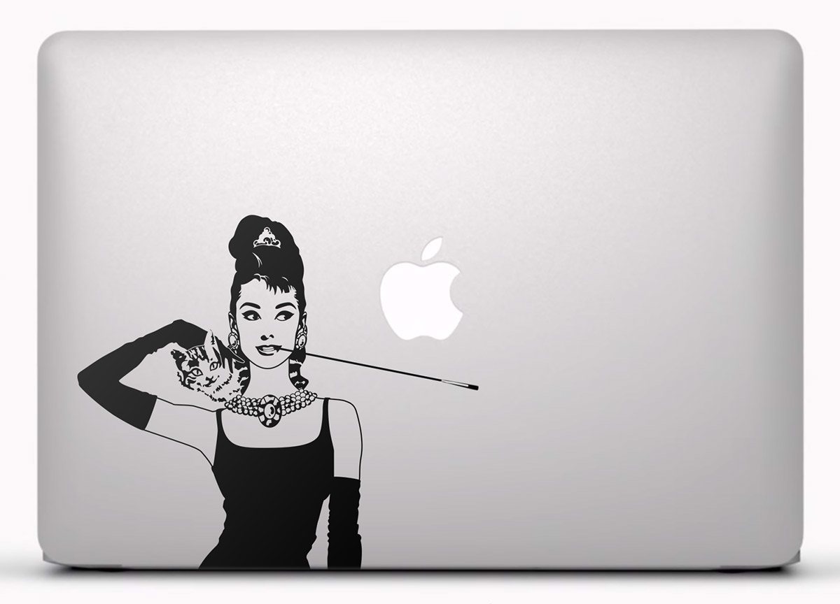 Car & Motorbike Stickers: Audrey Mac Book