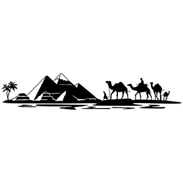 Car & Motorbike Stickers: Pyramids of Giza